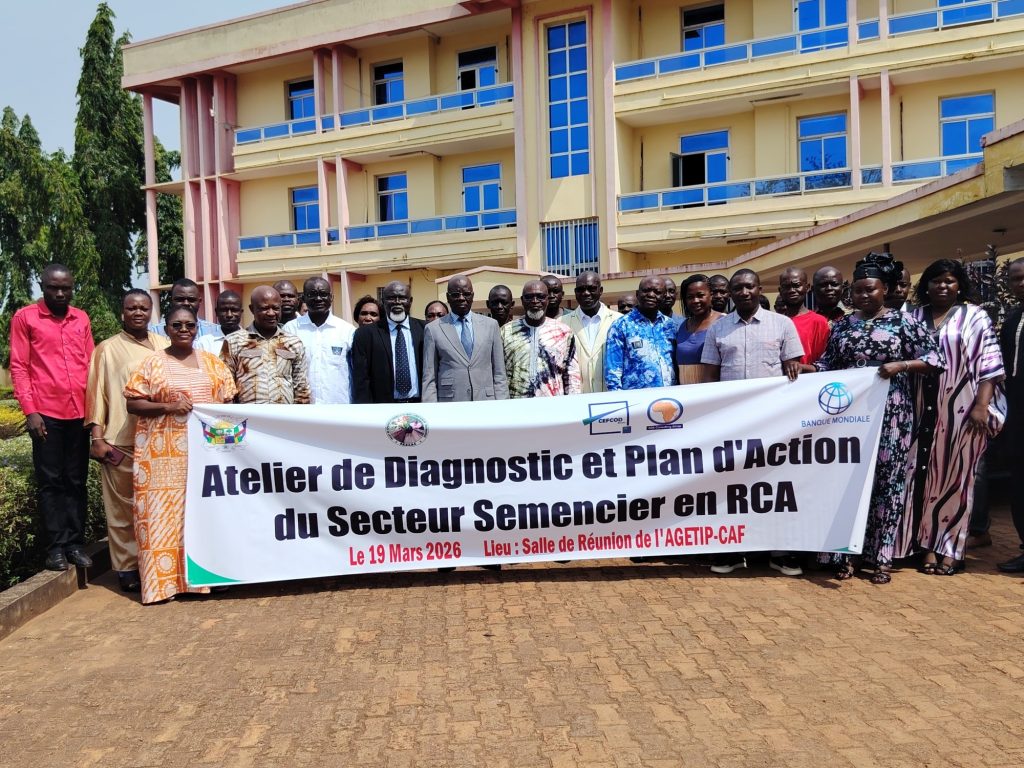 Info. Agri.: Ouverture de l’atelier de Diagnostic et Plan d’Action du Secteur Semencier en RCA.