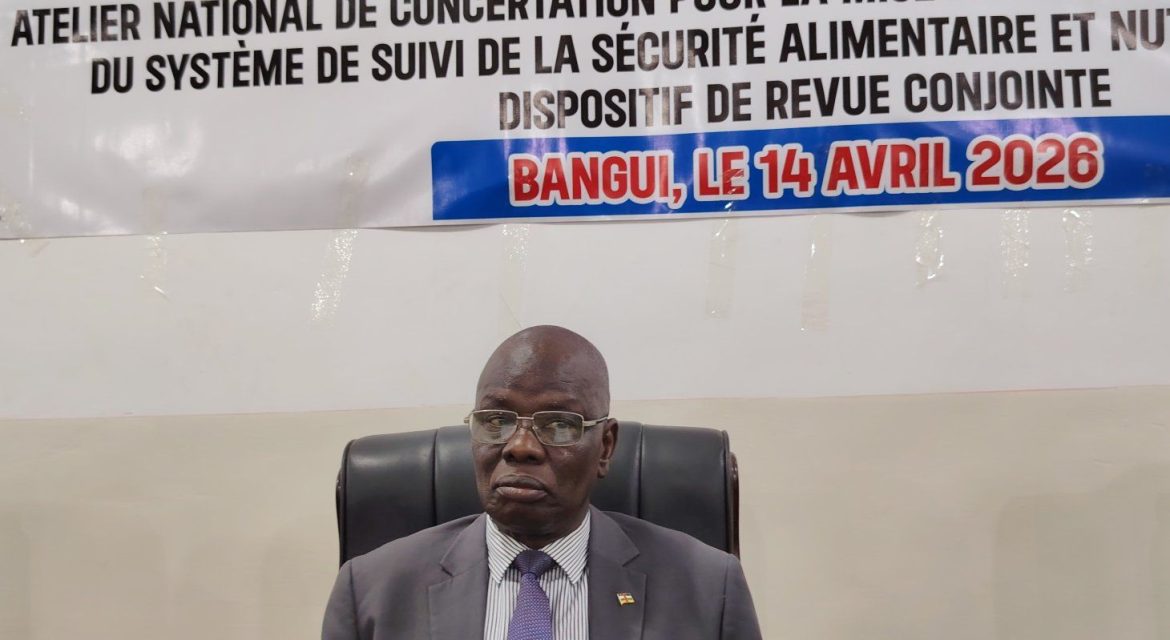 Ouverture de l'atelier national de concertation sur la sécurité alimentaire et nutritionnelle