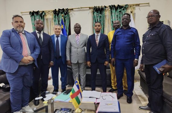 Audience au ministère de l’Agriculture et du Développement rural : l’Italie intéressée par le développement de la filière café en République centrafricaine